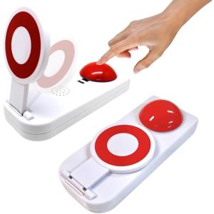 ピンポン ブザー 2個セット 早押し アンサー クイズ ボタン サウンド