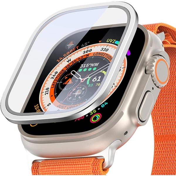 1枚セットFor Apple Watch Ultra 2 /( シルバー,  Apple Watch...