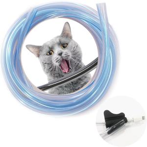 ペット 猫 犬 コード 噛み防止 配線カバー ケーブルカバー 床 コルゲート ペット 犬 猫 コード 噛み防止 コードカバー ケーブルカバー 対策