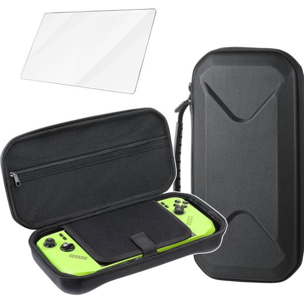 2in1セット MSI Claw A8 / AI+ 8インチ 専用 収納ケース ＋ガラスフィルム M...