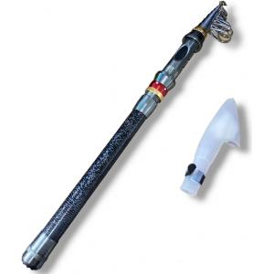 釣りセット 初心者 釣り道具 伸縮式釣竿2本＋スピニングリール2個