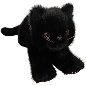 猫 ぬいぐるみ リアル 黒猫 抱き枕 (クロ) : ゼブランドショップ
