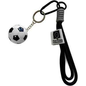 サッカー キーホルダー セット ボール ベルトトロフィー (赤 ボール