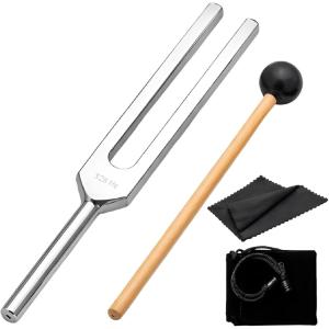 ヒーリング 音叉 128Hz 256Hz 512Hz 4096Hz 浄化 セット : スピード