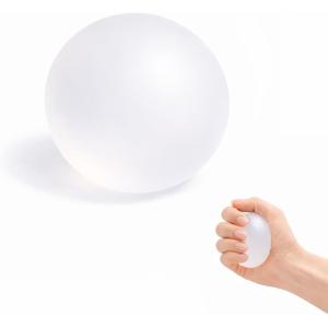スクイーズボール ストレスボール ブルーム 手遊び 大人 感覚刺激 ストレス解消 グッズ (クリア)