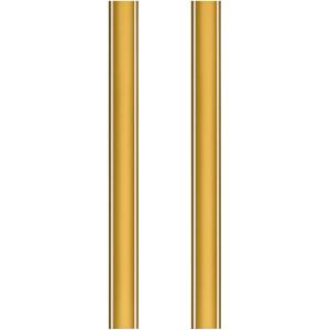 バイクステッカー ボディ ヘルメット タンク ストライプ ライン 4.5x50cm 2本セット(ゴー...