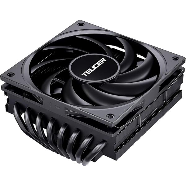 【互換品】UT75 CPUクーラー 8本ヒートシンク搭載 トップフロークーラー 120mm 高さ77...
