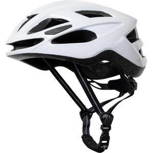 自転車 ヘルメット 超軽量モデル 大人 メンズ レディース 男女兼用 CE認証 EN1078 (グロスホワイト, 56cm〜61cm)