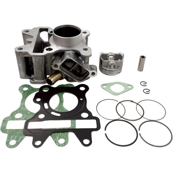 【互換品】ヤマハ ジョグ ジョグZR ビーノ 50cc＞60cc 4ストローク ボアアップ キット ...