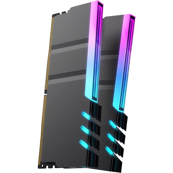 【互換品】メモリ ヒートシンク インフィニティーミラー LED ARGB 5v 3pin RAM 冷...