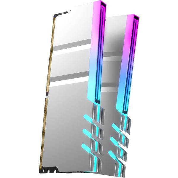 【互換品】メモリ ヒートシンク インフィニティーミラー LED ARGB 5v 3pin RAM 冷...
