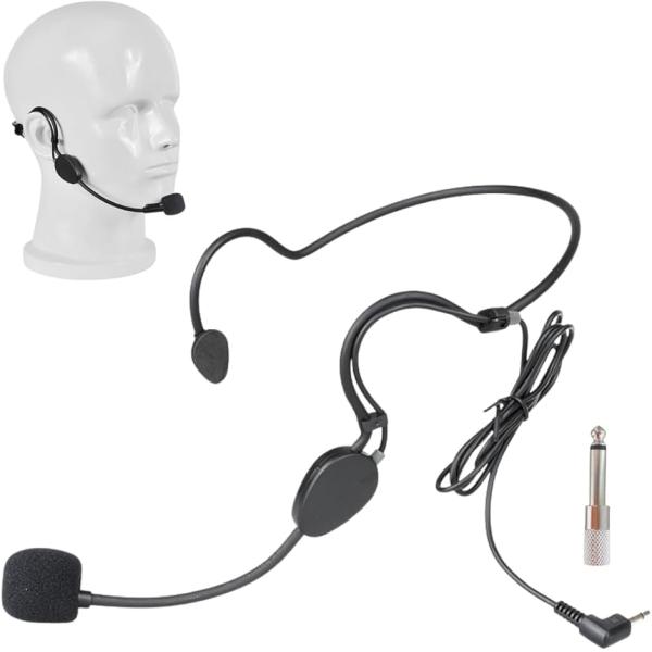 ピンマイク バス運転手 アナウンス 専用 後頭部掛け式 3.5mm／6.5mm変換プラグ付き