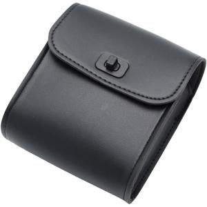 バイク サイドバッグ ツールバッグ 原付 オートバイ etcケース 小物入れ (ブラック, 小型 (Compact))