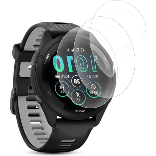 3枚セット対応 GARMIN ガーミン Forerunner 265S保護フィルム 265Sフィルム...