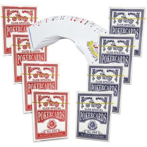 トランプ バイスクル(BICYCLE) ダブルバック 赤/青 手品 ギミック