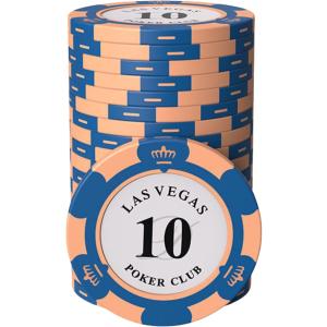 ポーカーチップ クレイ製 カジノチップ 10000 面値 単品 20枚セット