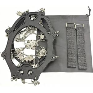 アイゼン 登山 24本爪 軽量 チェーンスパイク...の商品画像