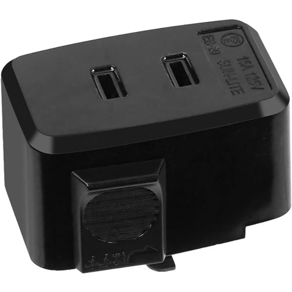 配線ダクトレール用プラグ 引掛けシーリング ライティングバー用引掛シーリングボディ 工事不要 簡単取...