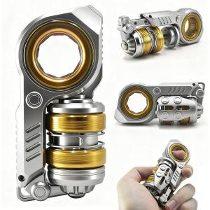 フィジェットトイ フィジェットキューブ EDC 合金 おもちゃ 触覚