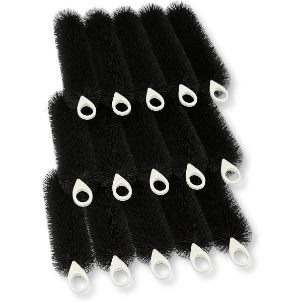 ロールフィルター 20本セット ブラック 濾過 ろ過 水槽 ロールブラシ 吊り下げ 横置き 汚れ除去...