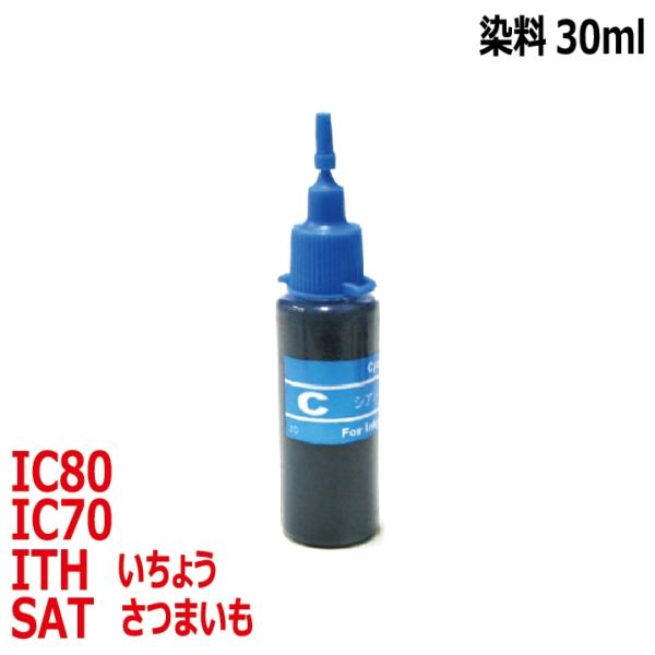 ( RPEITHC30 )エプソン イチョウ( ITH-C対応 )詰め替えリピートインク( C:シア...