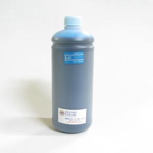 ( RPU1000LC )ユニバーサルインク( 染料/DYE )LIGHT CYAN LC ライトシアン インク1000ml｜zecoocolor