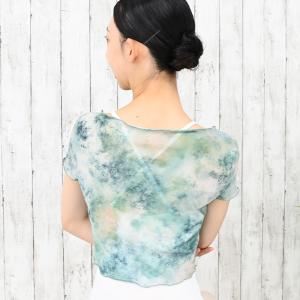 バレエ トップス 大人 ストレッチメッシュ 半...の詳細画像5