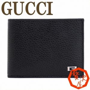 グッチ 財布 メンズ GUCCI 二つ折り財布 小銭入れ付 レザー 150403-CAO0R-1001｜zeitakuya