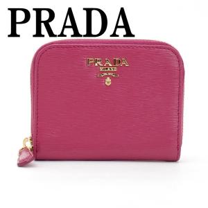 プラダ PRADA コインケース 財布 小銭入れ ラウンドファスナー 6連 レザー 1MM268-2EZZ-F0BA8｜zeitakuya