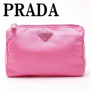 プラダ PRADA ポーチ コスメポーチ 化粧ポーチ GERANIO ピンク 1NA011-2BQP-F0410｜zeitakuya