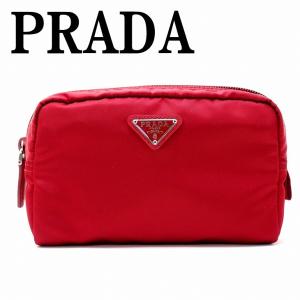 プラダ PRADA ポーチ コスメポーチ 化粧ポーチ 小物 ロゴ 1NA021-2BQP-F068Z｜zeitakuya