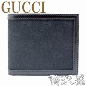 グッチGUCCI財布さいふサイフ 二つ折り財布 メンズ GUCCIグッチ 新作 GUCCI 225826-F4C7R-1000　｜zeitakuya