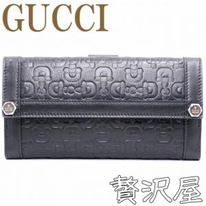 グッチ GUCCI 財布 メンズ 長財布 レディース GUCCI 231839-BNH1N-1000｜zeitakuya