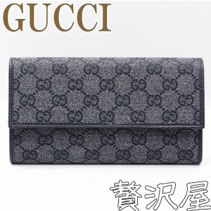 グッチ GUCCI 財布 長財布 メンズ GUCCIグッチ 長財布 GGキャンバス 257303 FFPRG 8881｜zeitakuya