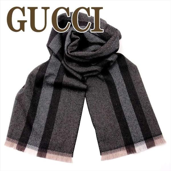 グッチ GUCCI マフラー メンズ ストール 大判マフラー 387574-4G200-2764