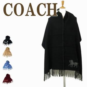 COACH（コーチ） マフラー EMBROIDERED CABLE KNIT MUFFLER エンブ