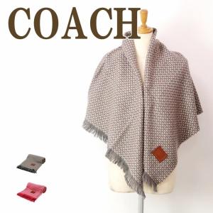 COACH　マフラー COACH（コーチ） マフラー EMBROIDERED CABLE KNIT MUFFLER エンブ