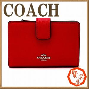 コーチ 財布 COACH 二つ折り財布 レディース レザー ...