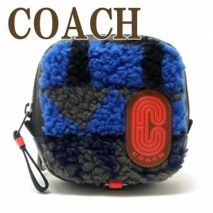 COACH コーチ　シグネチャー×レザー　小物入れポーチ　カラビナ付　サークル COACH（コーチ） 【並行輸入品】コーチ ポーチ メンズ 小物入れ