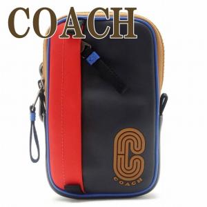 コーチ COACH ポーチ メンズ 小物入れ カラビナ ベルトループ Cロゴ ラウンドファスナー レザー 5803QBBLM  ネコポス｜zeitakuya