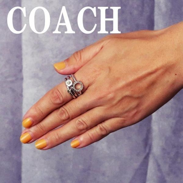 【並行輸入品】コーチ COACH リング 指輪 レディース シルバー ゴールド ローズゴールド ビジ...
