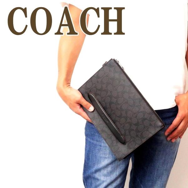 コーチ COACH バッグ セカンドバッグ クラッチバッグ ポーチ セカンドポーチ シグネチャー 7...