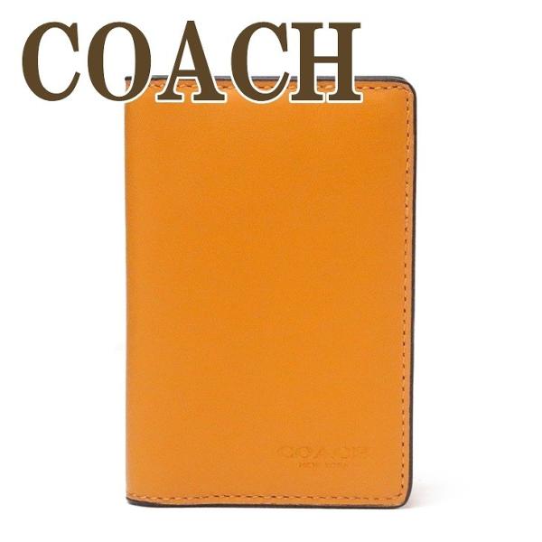 コーチ COACH カードケース メンズ IDケース パスケース 定期入れ シグネチャー レザー 7...