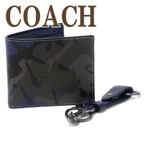 COACH（コーチ） 財布 折財布 二つ折り 財布 マネークリップ付き