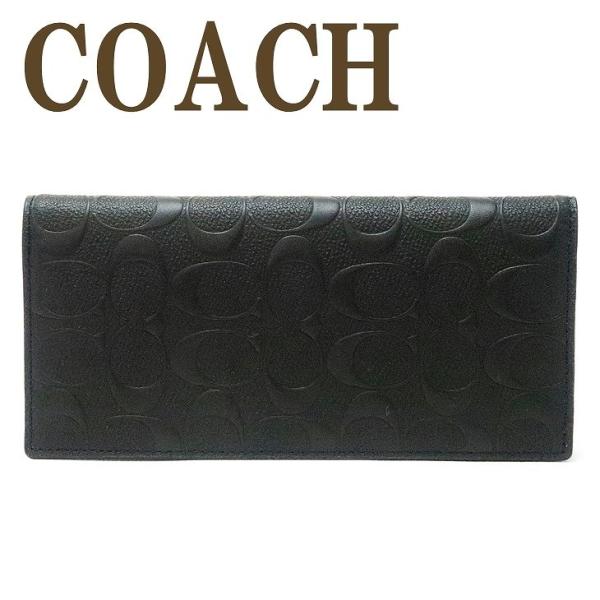 【並行輸入品】コーチ COACH 財布 メンズ 長財布 二つ折り 本革 レザー 長財布 91636Q...