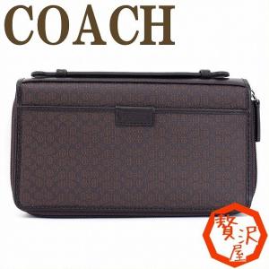 コーチCOACH  財布 メンズ  セカンドバッグ ポーチ パスポートケース 93215｜zeitakuya