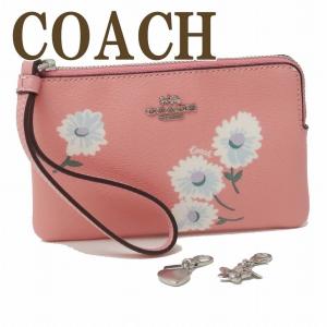 COACH ◾️コーチ◾️花柄ポーチ スエード レッド COACH ◾️コーチ◾️花柄ポーチ スエード レッド COACH ◾️コーチ
