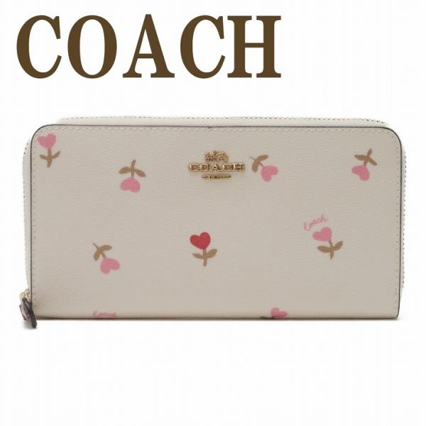 【並行輸入品】コーチ COACH 財布 長財布 レディース お花 花柄 フローラル ハート ラウンド...