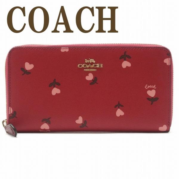 コーチ 財布 レディース お花 花柄 フローラル ハート ピンク C3287IMMZI COACH ...