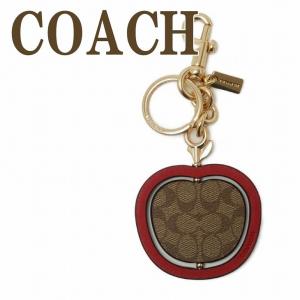 コーチ キーホルダー COACH キーリング シグネチャー リンゴ りんご アップル C7097IMTJ3  ネコポス｜贅沢屋